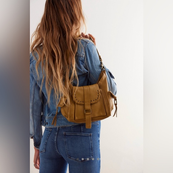 We the Free Baby Leigh Distressed Leather Tote Bag, NWOT - Picture 2 of 16